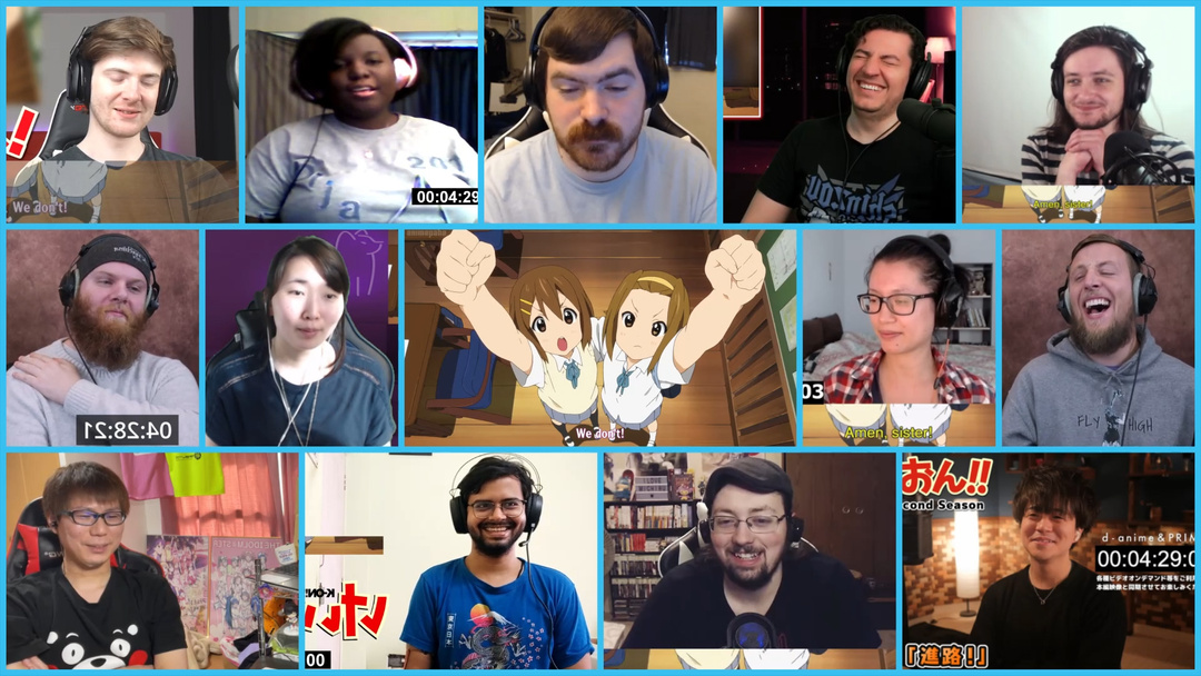 K-On!! Ep 08 Reaction Mashup || K-ON! Season 2