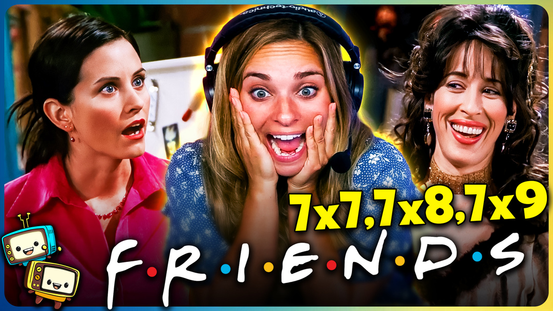 FRIENDS Season 7 Episodes 7-9 Watchalong!