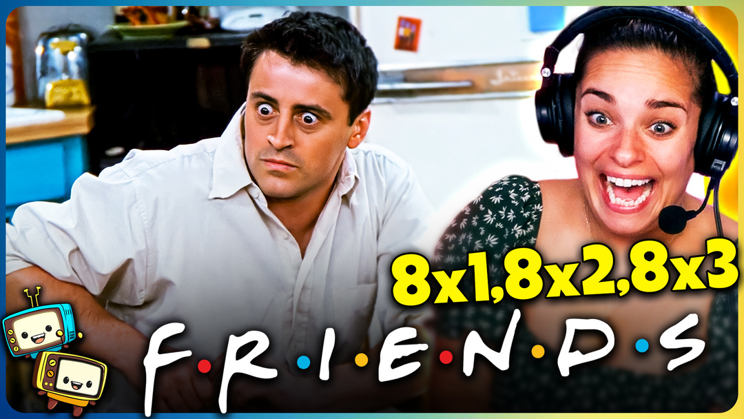 FRIENDS Season 8 Episodes 1-3 Watchalong!
