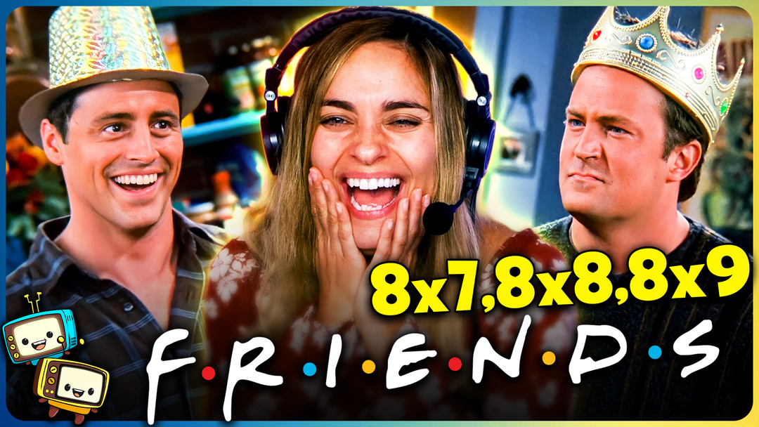 FRIENDS Season 8 Episodes 7-9 Watchalong!