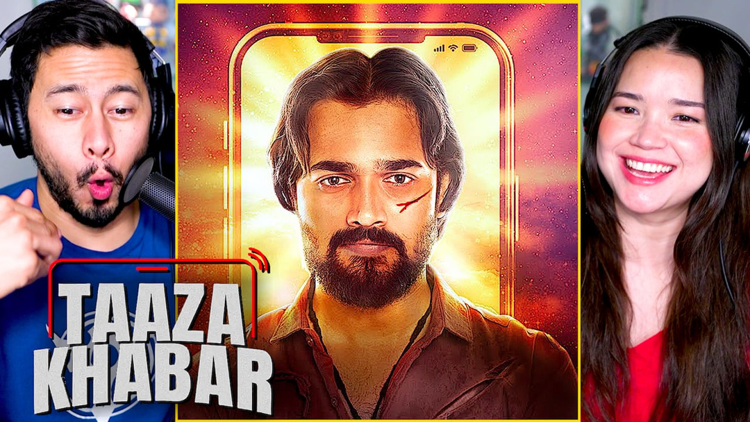 TAAZA KHABAR Trailer Reaction | Buvan Bam