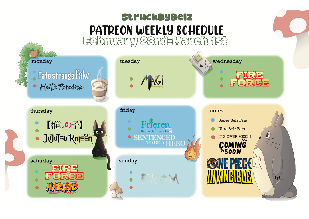 🌸🍓🌷🍒☁️🫧 schedule  🌸🍓🌷🍒☁️🫧