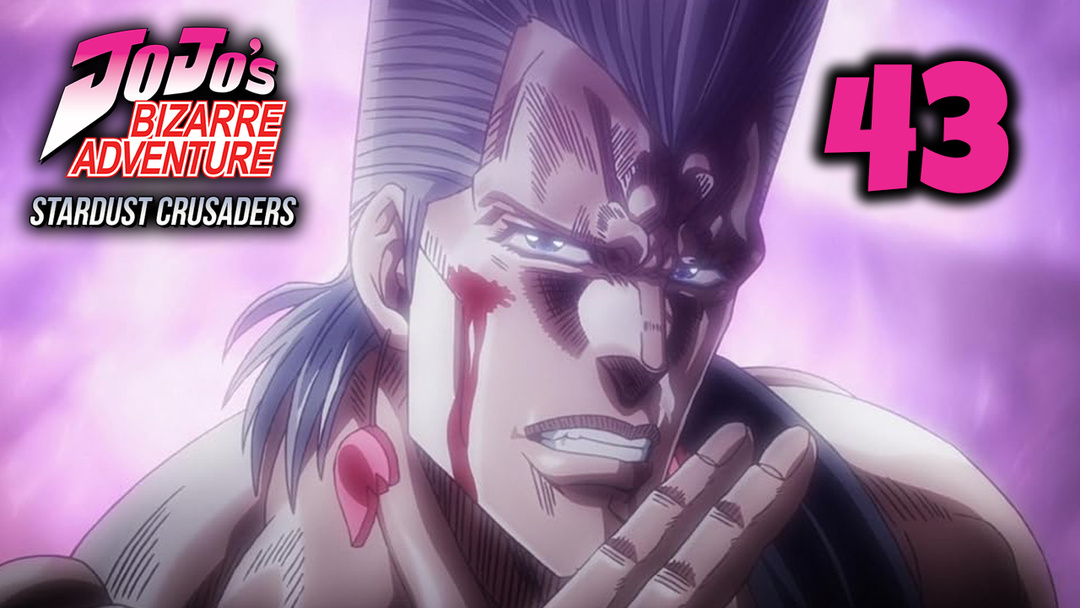 JJBA Stardust Crusaders - Ep 43 - The Miasma of the Void, Cool Ice, Part 2 (UNCUT REACTION)