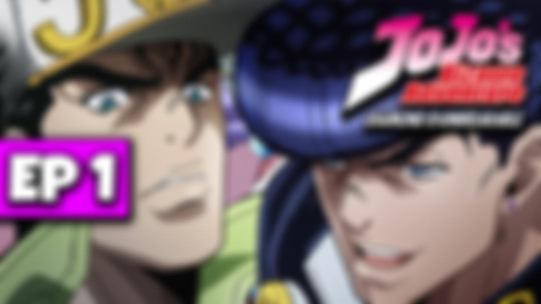 JJBA: Diamond Is Unbreakable - Ep 1 - Jotaro Kujo! Meets Josuke Higashikata (UNCUT REACTION)