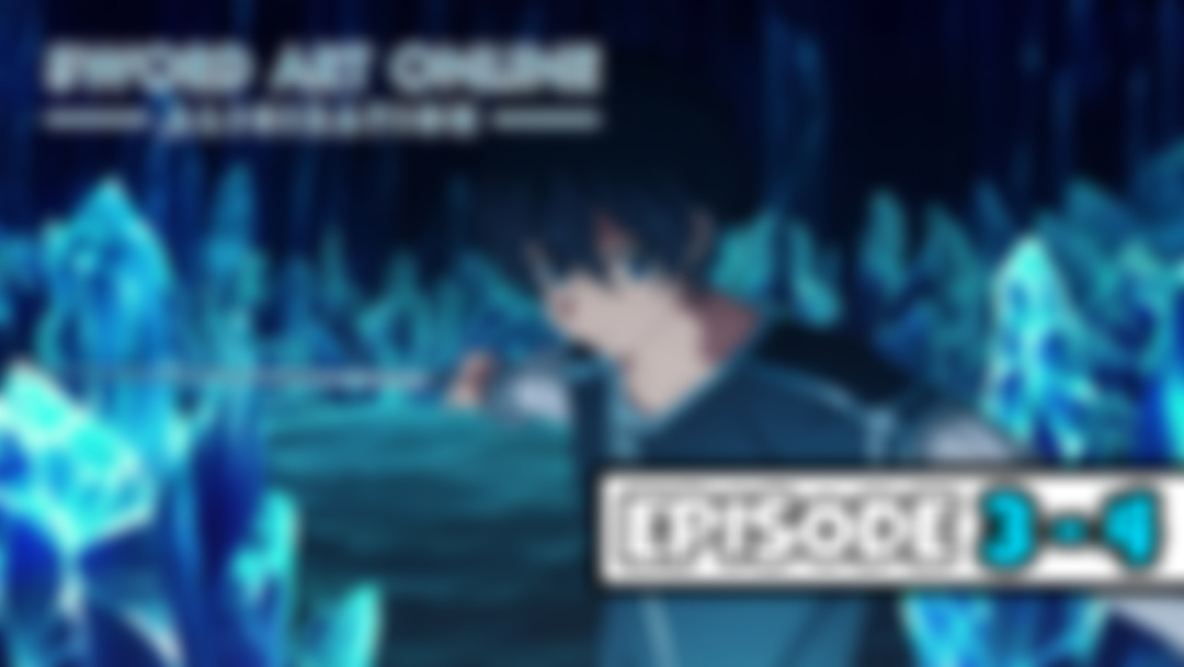 Sword Art Online: Alicization - Ep 3 - 4 (UNCUT REACTION)