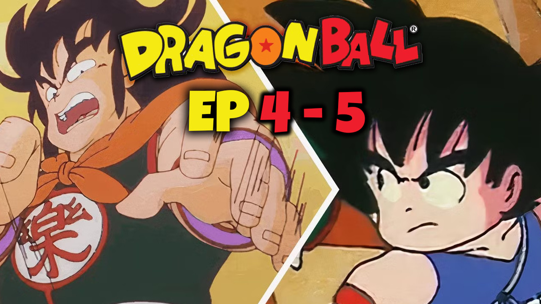 Dragon Ball - Episode 4 and 5 (UNCUT REACTION)