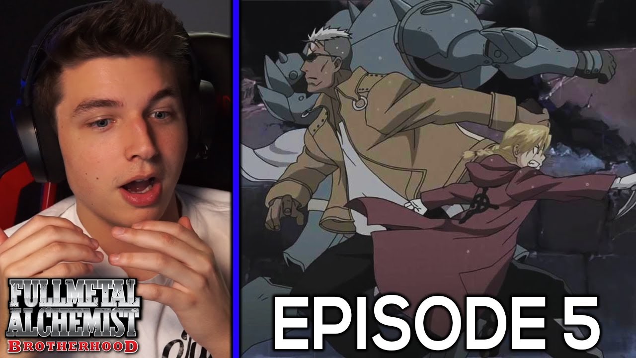 THE ELRIC BROTHERS VS. SCAR! | Fullmetal Alchemist: Brotherhood Reaction Episode 5