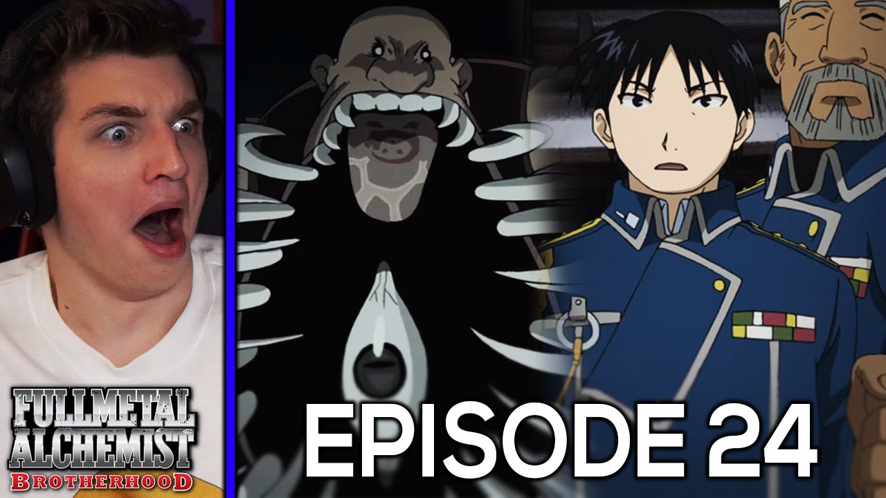 GLUTTONY'S FINAL FORM! MUSTANG GETS TRAPPED BY BRADLEY! | FMAB UNCUT TIMER REACTION Episode 24 (Inside the Belly)