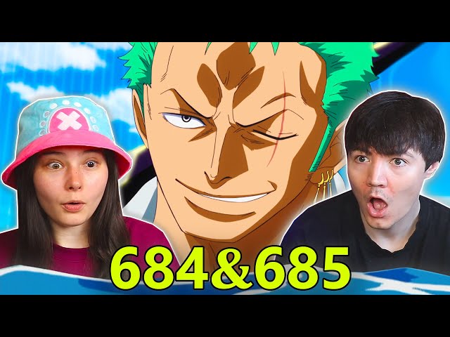 One Piece Eps 684 & 685 EARLY REACTION!