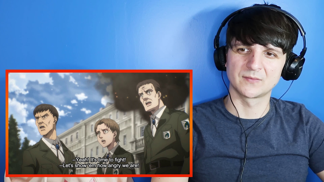 Attack on Titan 4x12 Reaction Extended (YT link below)
