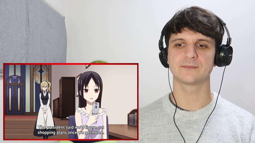 Kaguya Sama 1x4 Reaction Extended 
