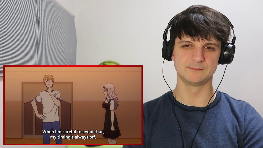 Kaguya Sama 1x5 Reaction Extended (YT link below)