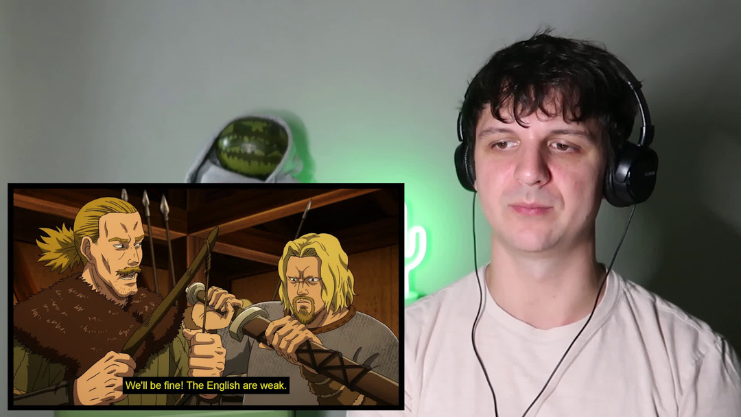 Vinland Saga 1x15 Reaction Extended (YT link below)