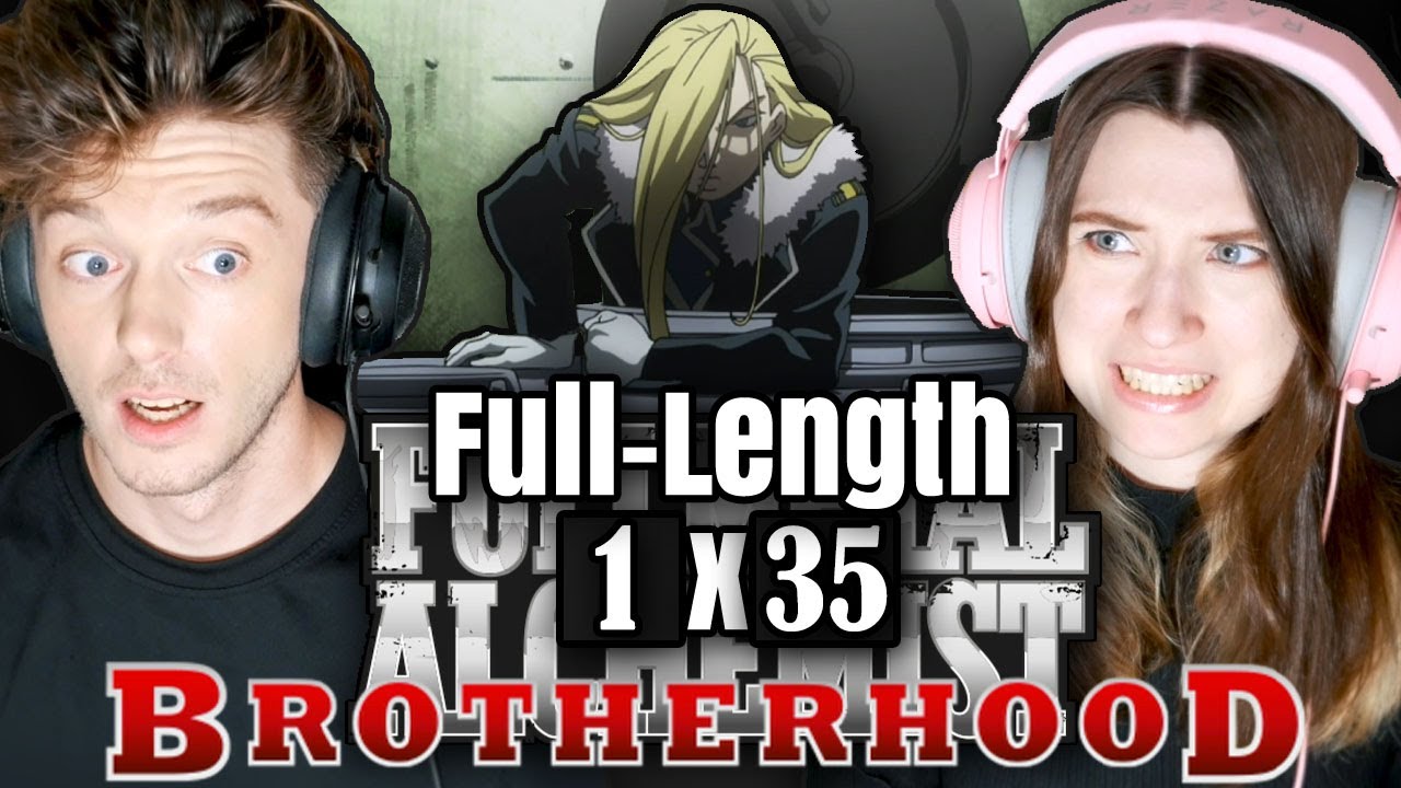 Fullmetal Alchemist: Brotherhood 1x35: "The Shape of This Country" // Full-Length Reaction
