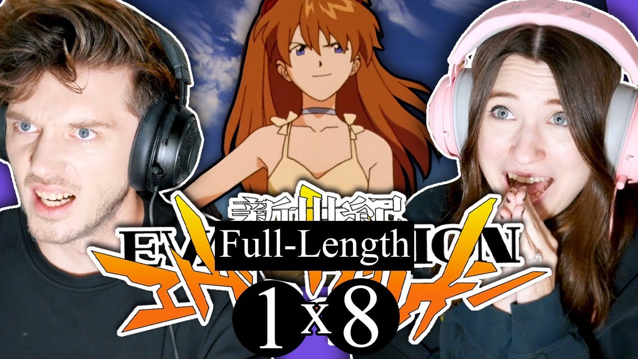 Neon Genesis Evangelion 1x8: "Asuka Arrives in Japan" // Full-Length Reaction