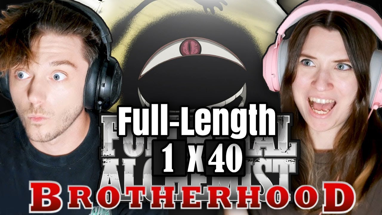 Fullmetal Alchemist: Brotherhood 1x40: "Homunculus (The Dwarf in the Flask)" // Full-Length Reaction