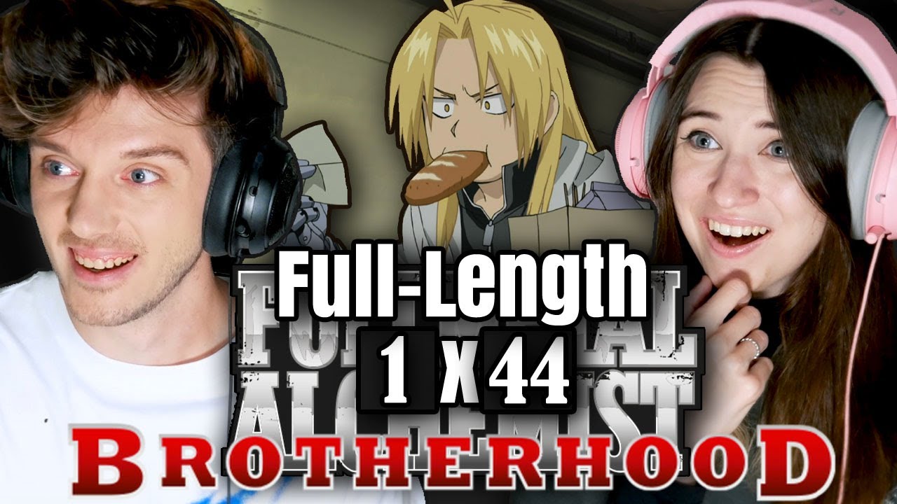 Fullmetal Alchemist: Brotherhood 1x44: "Revving at Full-throttle" // Full-Length Reaction