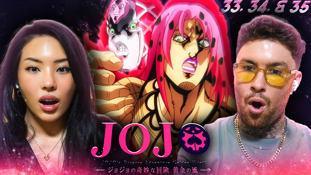 DIAVOLO IS INSANE!!! ⏳| JJBA Part 5 Golden Wind - EPS 33, 34, and 35 REACTION