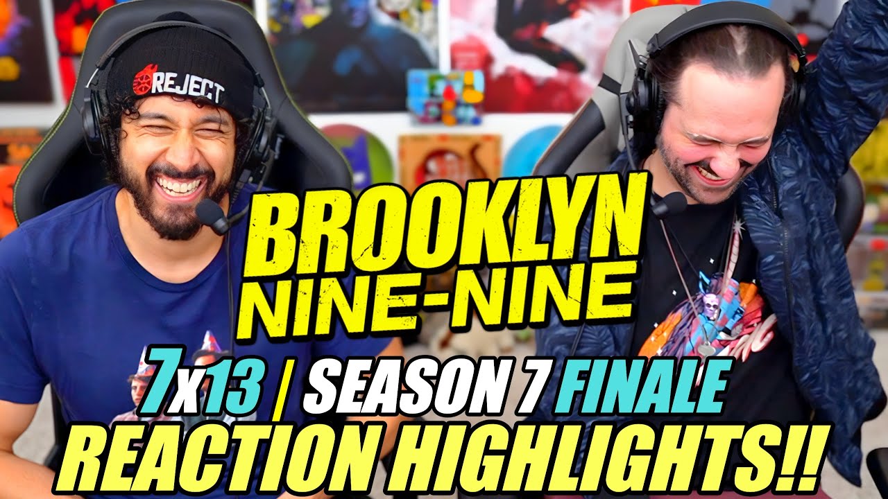 Brooklyn Nine-Nine 7x13 | SEASON 7 FINALE - REACTION HIGHLIGHTS!!