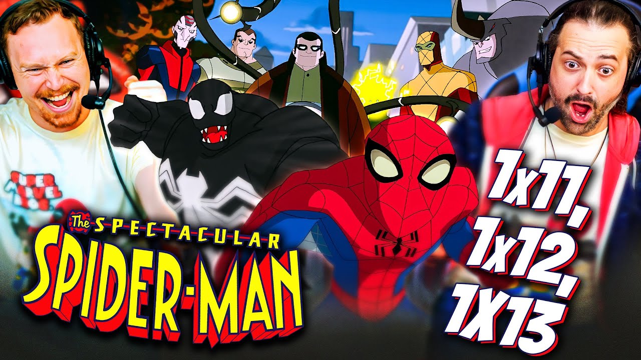 SPECTACULAR SPIDER-MAN | Episodes 11, 12, & 13 | Season 1 FINALE - WATCH ALONG!!