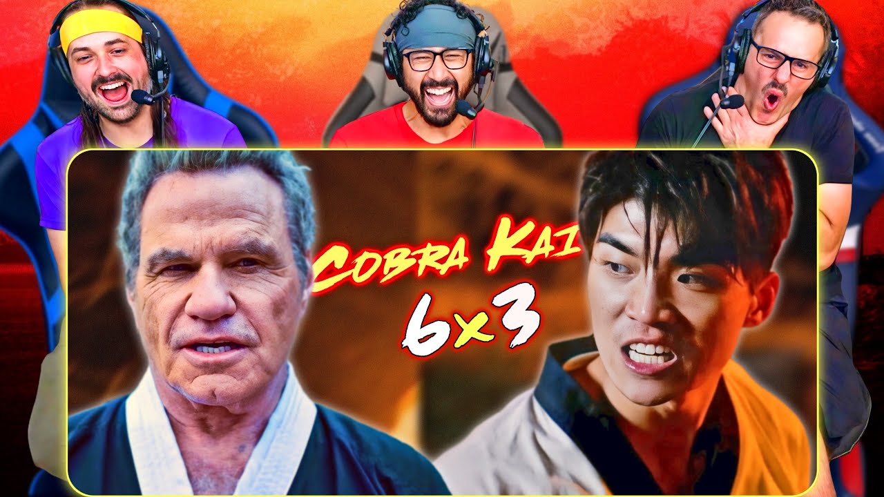 COBRA KAI 6x3 | Season 6, Part 1 - WATCH ALONG!!