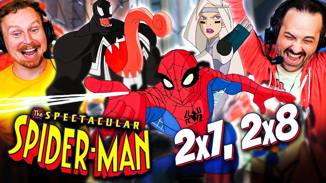 SPECTACULAR SPIDER-MAN | Episodes 2x7 & 2x8 - WATCH ALONG!!