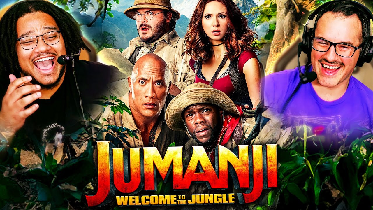 JUMANJI: Welcome to the Jungle (2017) - Movie WATCH ALONG!!