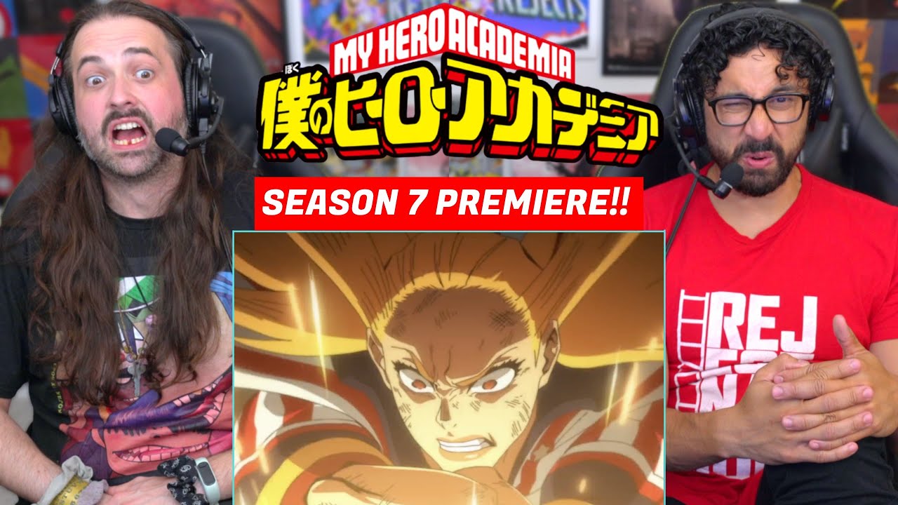 My Hero Academia 7x1 | Season 7 PREMIERE (for real this time) - WATCH ALONG!!