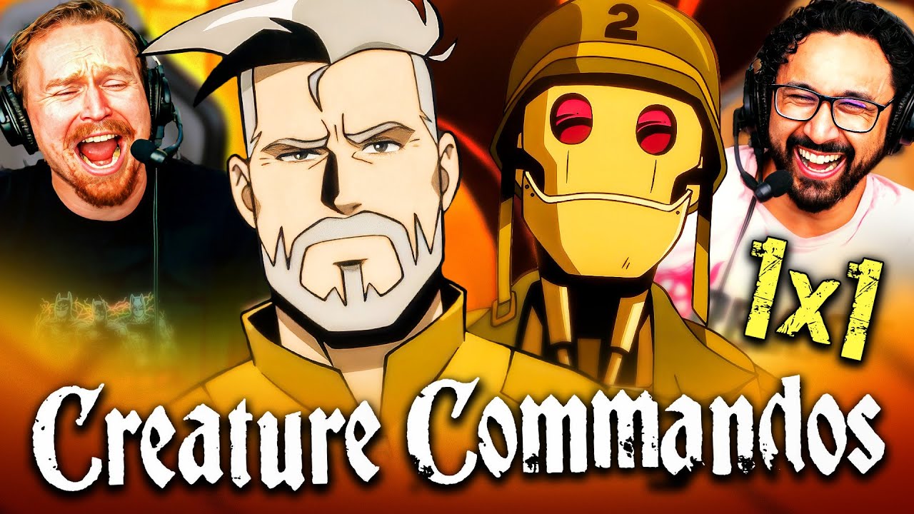 Creature Commandos Episode 1 WATCH ALONG!!