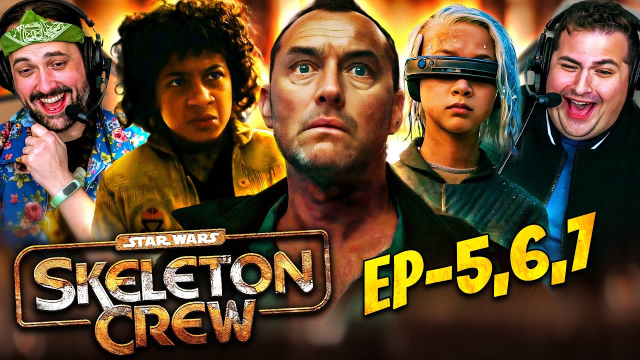 SKELETON CREW Episodes 5, 6, & 7 - WATCH ALONG!!