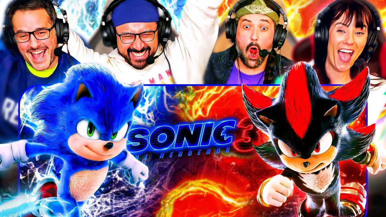 SONIC The Hedgehog 3 - Movie WATCH ALONG!!