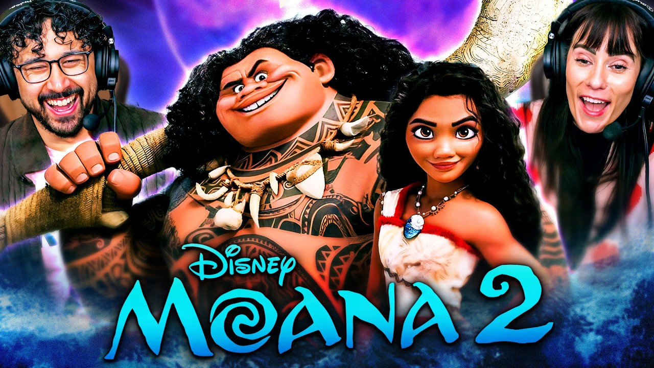 MOANA 2 (2024) - Movie WATCH ALONG!!