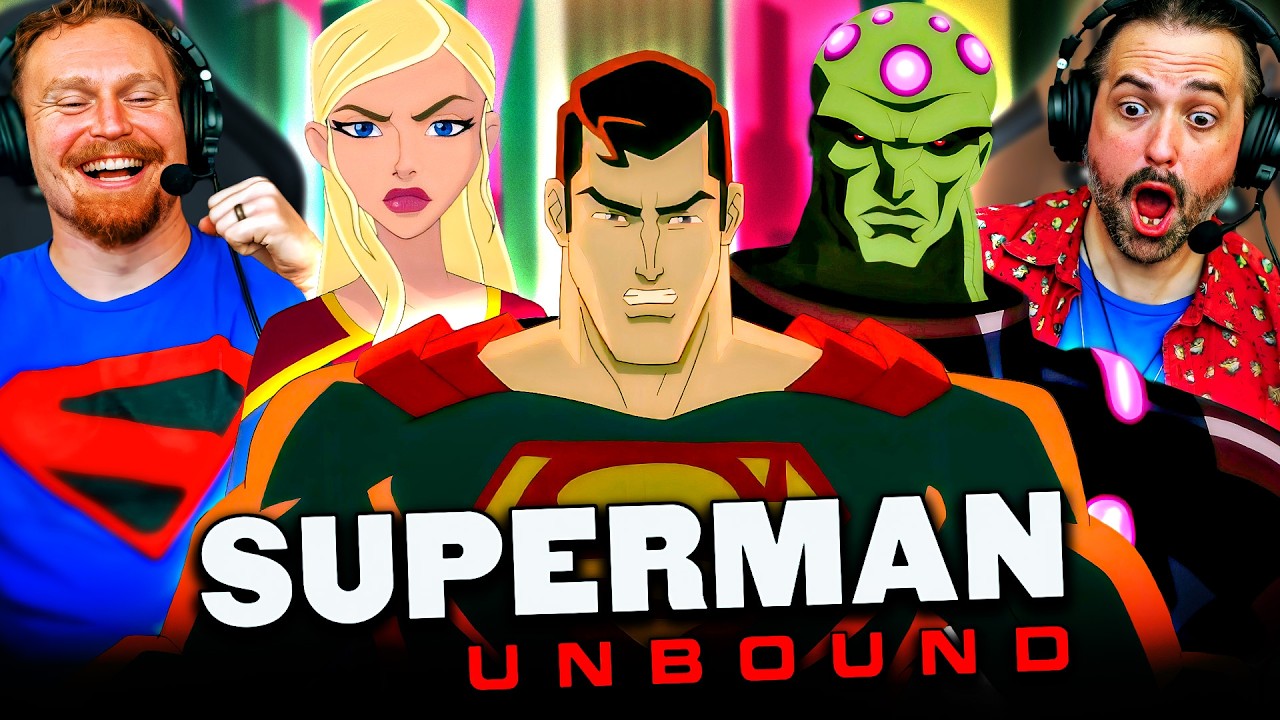 SUPERMAN: Unbound (2013) - Movie WATCH ALONG!!