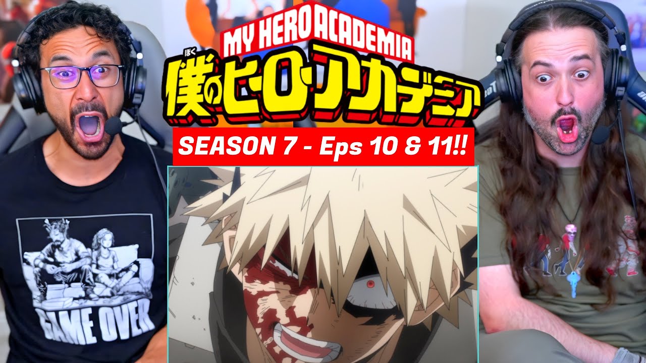My Hero Academia 7x10 & 7x11 - WATCH ALONG!!