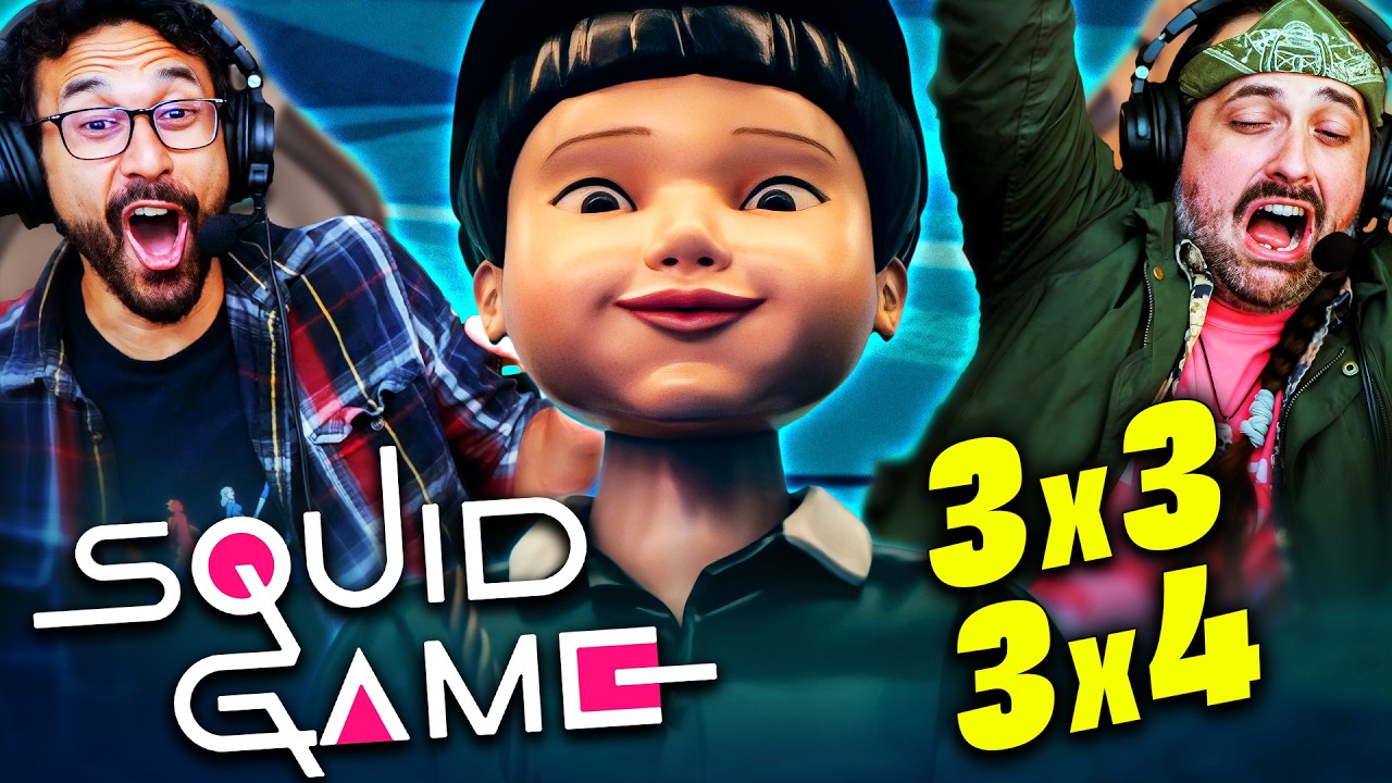 SQUID GAME Season 3, Episodes 3 & 4 - WATCH ALONG!!