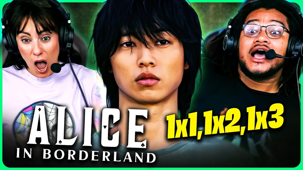 Alice In Borderland Season 1 Ep 1, 2, & 3 Watch Along!!