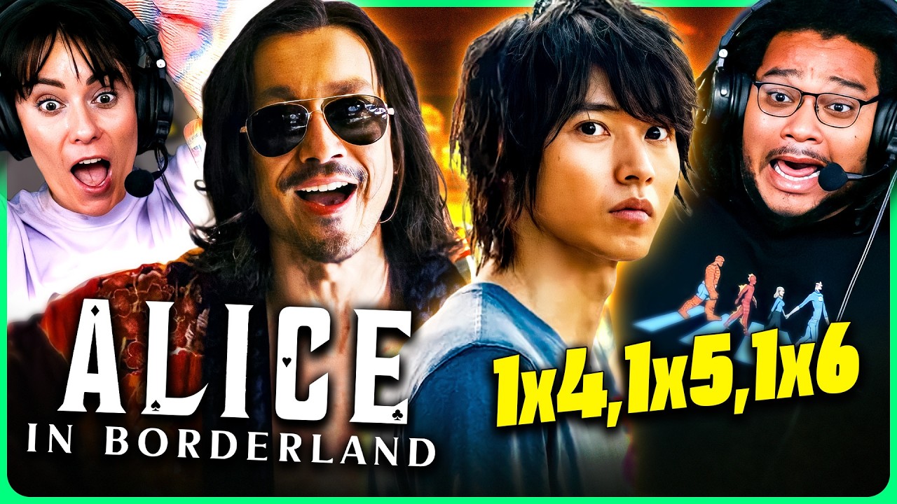 Alice In Borderland Season 1 - Episode 4, 5, & 6 WATCH ALONG!!