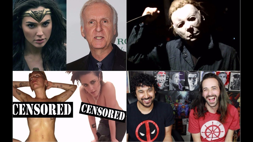 James Cameron Disses Wonder Woman/ 2 Halloween Reboots/ Celeb Nude Pics Leaked!