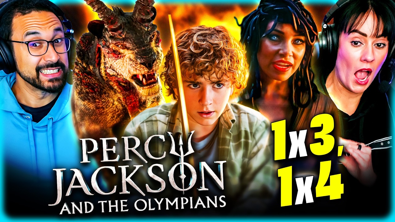 Percy Jackson and the Olympians 1x3 & 1x4 - WATCH ALONG!!