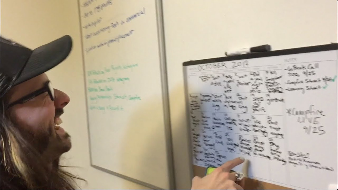 Vlog - John's Calendar For October