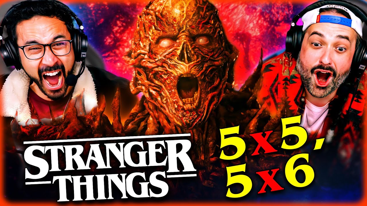 STRANGER THINGS 5 Episode 5 & 6 | S5 Part 2 - WATCH ALONG!! 