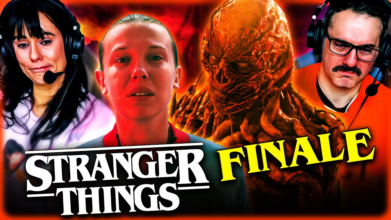 STRANGER THINGS 5, Episode 8 | SERIES FINALE - Tara & Andrew's WATCH ALONG!!