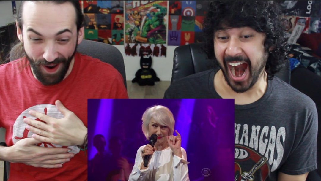 Drop the Mic w/ HELEN MIRREN - REACTION!!!