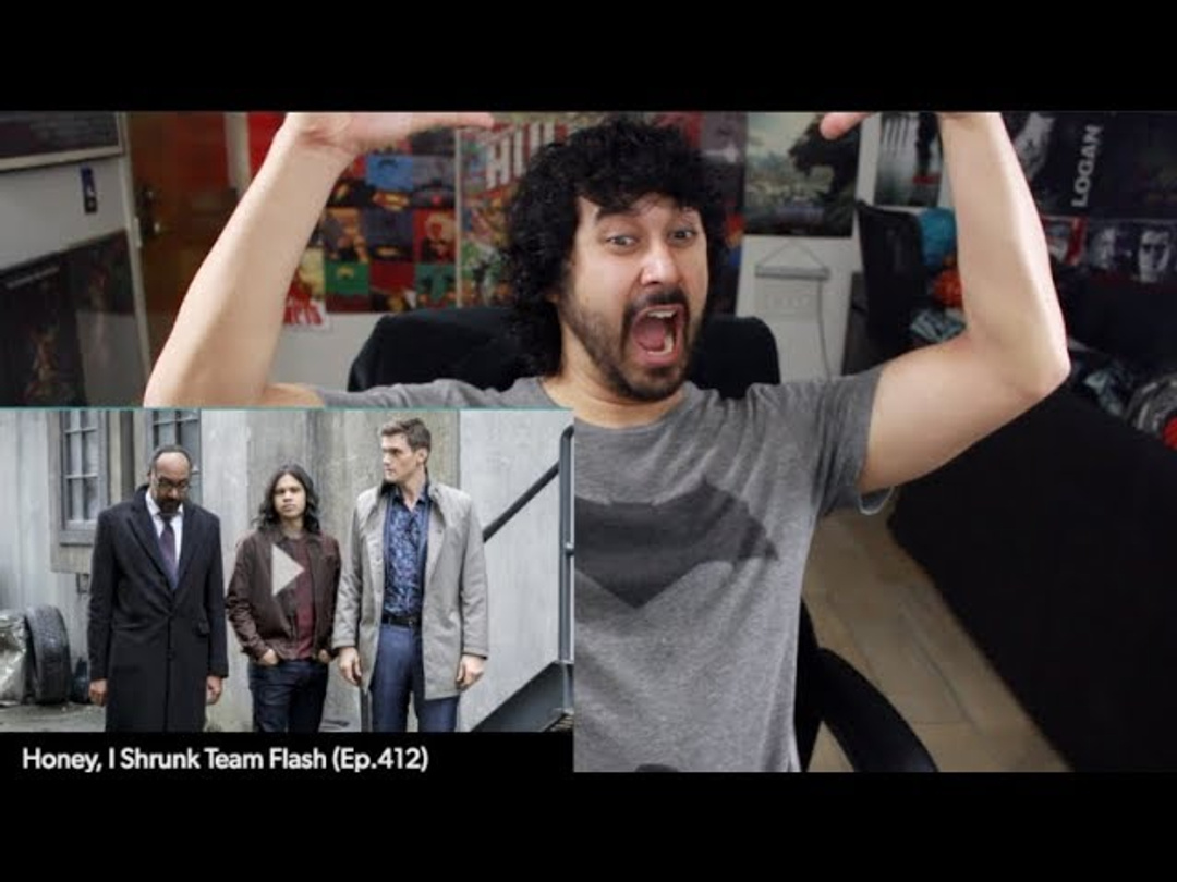 THE FLASH - S4 Episode 12 "Honey, I Shrunk Team Flash" REACTION!!!