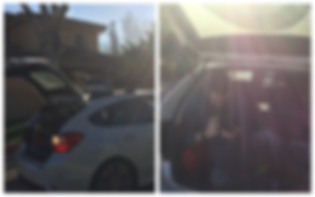 How we got the shot of me running