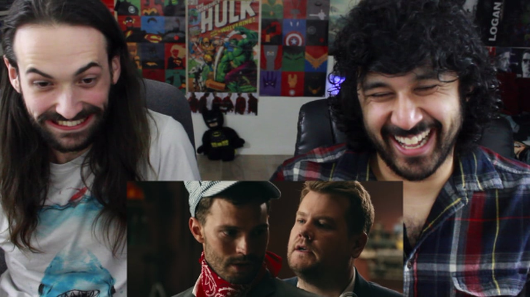 50 Shades of Corden REACTION!!!