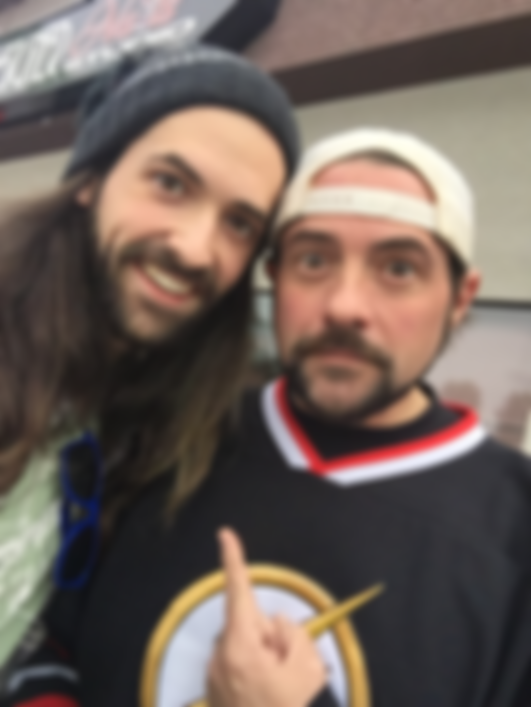 Never Know Who You Might Bump Into...