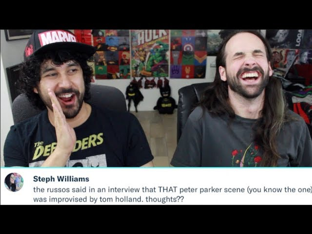 Thoughts On Tom Holland Improvising "THAT SCENE" In Infinity War?!