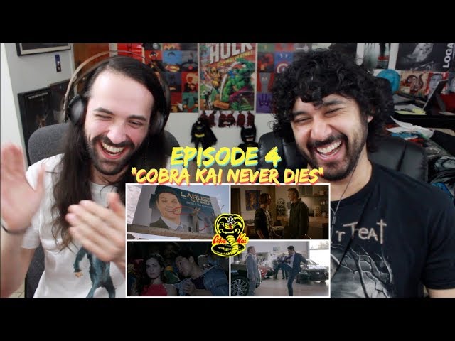 COBRA KAI Ep. 104 - "Cobra Kai Never Dies" REACTION & REVIEW!!!