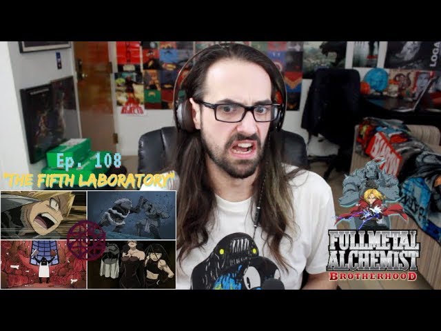 FULLMETAL ALCHEMIST: BROTHERHOOD Ep. 108 - "The Fifth Laboratory" REACTION & REVIEW!!!